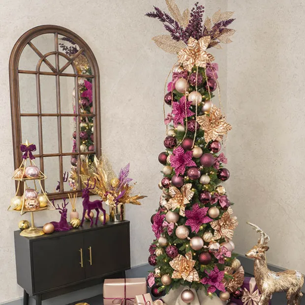 Shape Easy Forest Pine Narrow LED Tree Green (71x215cmH)