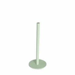Single Metal Tube Vase Sage Green (8cmDx18cmH)