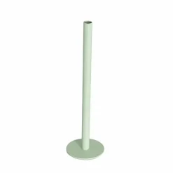 Single Metal Tube Vase Sage Green (8cmDx28cmH)
