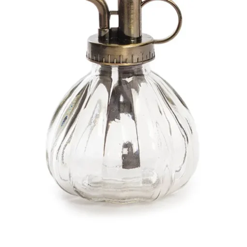 Spray Bottle Glass Plant Mister Clear 200mL (8cmDx16cmH)