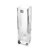 Square Glass Bud Vase Clear (5cmDx20cmH)