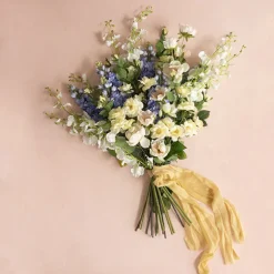 Stock Flower Stem French Blue (80cmH)