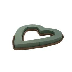 Strass Open Heart Extra Large Mache Base (46cm)