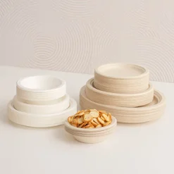 Sugarcane Dinner Plate Natural (23cm) Pack 50
