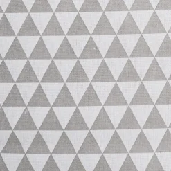 Table Runner Geometric Pattern Light Grey (30cmx180cmL)