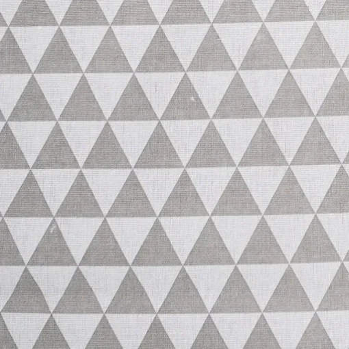 Table Runner Geometric Pattern Light Grey (30cmx180cmL)