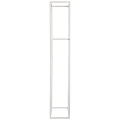 Tall Metal Flower Stand White (33x200cmH)