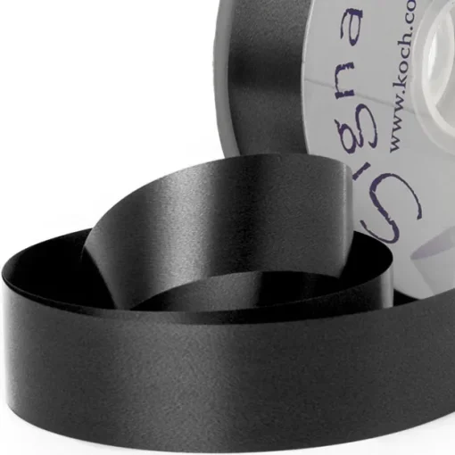 Tear Ribbon Florists Hampers Gifts Black (30mmx91m)