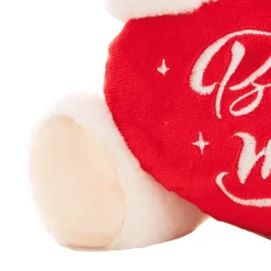 Teddy Bear Chubbs w Be Mine Heart Plush Toy Cream (25cmST)