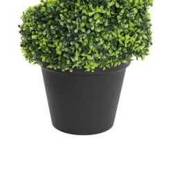 Topiary Spiral Tree Boxwood UV Resistant Green (120cmH)