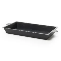 Tray Black Single Only No Guard (24x14x3.2cmH) Black
