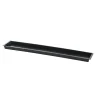 Tray Black Triple Only No Guard (72cmx13cmx3.4cmH) Black