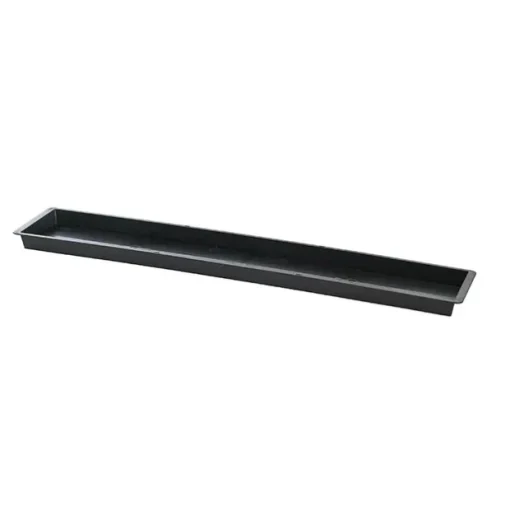 Tray Black Triple Only No Guard (72cmx13cmx3.4cmH) Black