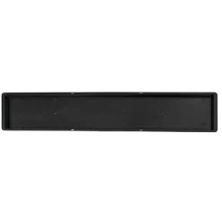 Tray Black Triple Only No Guard (72cmx13cmx3.4cmH) Black