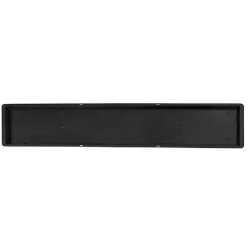 Tray Black Triple Only No Guard (72cmx13cmx3.4cmH) Black