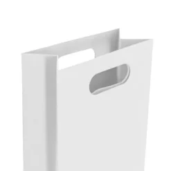Two Bottle Kraft Wine Bag Pack 5 White (17Wx9Gx42cmH)