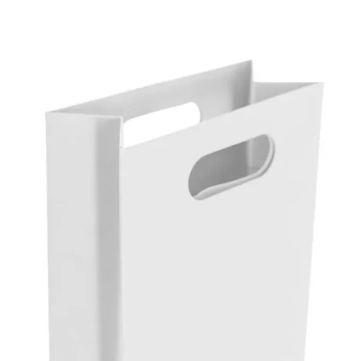 Two Bottle Kraft Wine Bag Pack 5 White (17Wx9Gx42cmH)