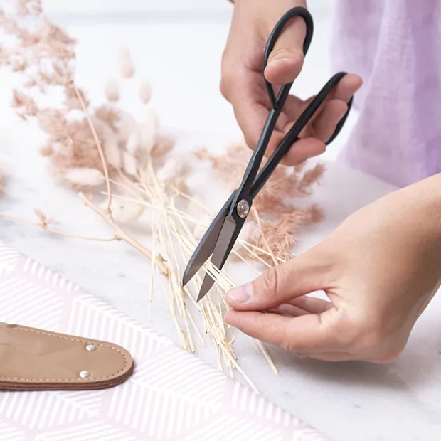 Vintage Bonsai Steel Long Handle Trimming Scissors (205mm)