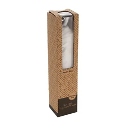 Wax LED Trueflame Flickering Pillar Candle White (5DX23cmH)