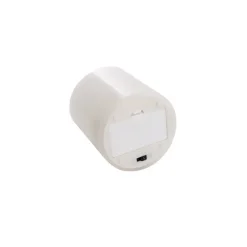 Wax LED Trueflame Flickering Pillar Candle White (7.5X10cmH)