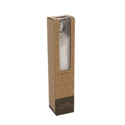 Wax LED Trueflame Flickering Pillar Candle White (5DX23cmH)