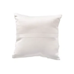 Wedding Ring Pillow w Lace Diamante Heart White (15x15cmH)