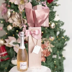 Wine Bottle Bags Single Pack 5 Rose Gold (10.5X9X35cmH)