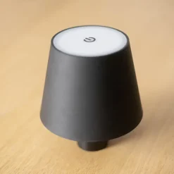 Wireless LED Bottle Lamp Black (11x13.5cmH)