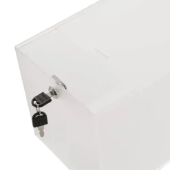 Wishing Well Rectangle Box Frosted Clear (40x30x30cmH)