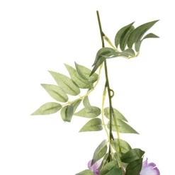 Wisteria x 9 Head Vine Garland Purple (200cmL)