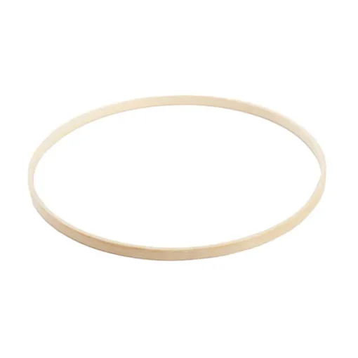 Wooden Bamboo Ring Natural (30cmD)