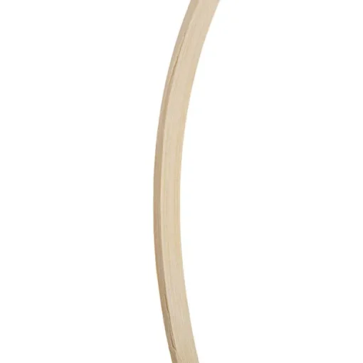 Wooden Bamboo Ring Natural (30cmD)