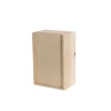 Wooden Box with Wooden Sliding Lid (30x20x13cmH)