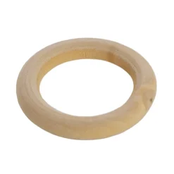 Wooden Napkin Ring Pack 6 Natural (0.8cmx4.5cmD)