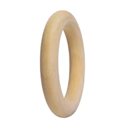Wooden Napkin Ring Pack 6 Natural (0.8cmx4.5cmD)