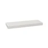 Wooden Tray Low Edge Rectangle White Wash (36x12x2.6cmH)