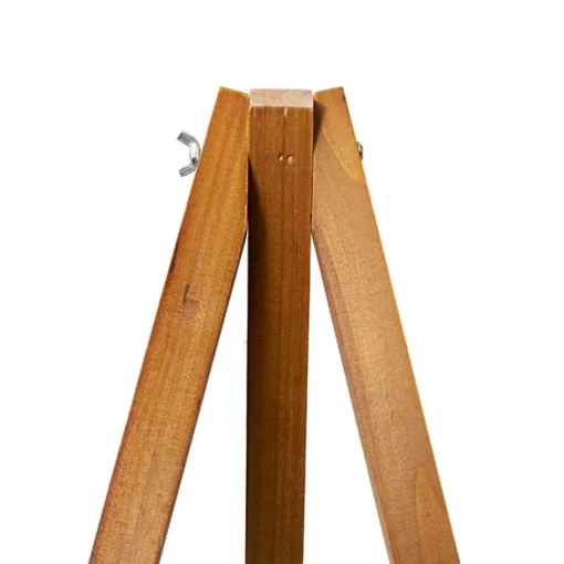 Wooden Tripod Easel Natural Brown (60cmH)