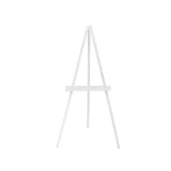 Wooden Tripod Easel White (130cmH)