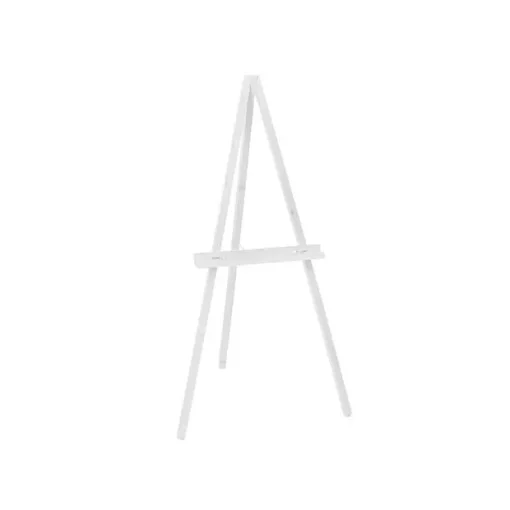 Wooden Tripod Easel White (130cmH)
