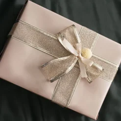 Wrapping Paper Counter Roll Solid Gloss Rose Gold (50cmx50m)